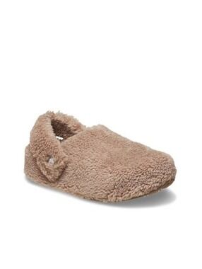 Crocs Classic Cozzzy Slipper Color Mushroom - Cozy Brown Footwear Winter Warm